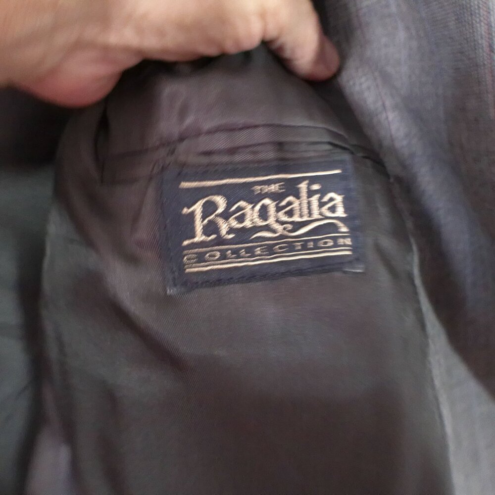 Vintage Ragalia Collection Gray Glen Plaid Skirt Suit Set Women’s 10P USA Made 9 - Picture 3 of 9